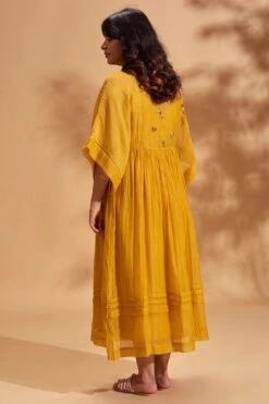 Half Full Curve Floral Cluster Dress -Deals Toggora Store hfcsb002m 3