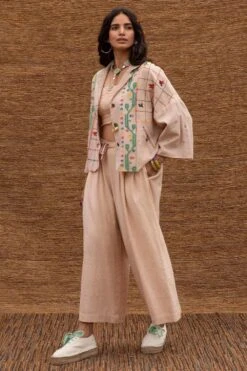 Sunira Designs Pink Pleated High Waist Pants 9 Sunira Designs Pink Pleated High Waist Pants -Deals Toggora Store j2226d 2