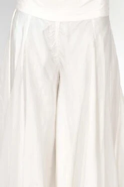 Twenty Nine White Organza Flared Pants -Deals Toggora Store ls 178 o w 4