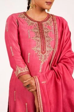 Punit Balana Red Sharara With Hand Embroidery -Deals Toggora Store pbmr 37 3