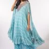 Petticoat Lane By Divya Printed Blue Kaftan Set -Deals Toggora Store pld06 1