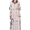 Payal Singhal Diamond Printed Embroidered Kaftan With Belt -Deals Toggora Store ps fw785 1