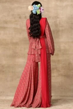 Ridhi Mehra Sehar Paisley Printed Sharara Set -Deals Toggora Store rmwd 23 4