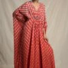 Rajdeep Ranawat Bandhni Printed Kaftan With A Belted Empire -Deals Toggora Store rr 807 1