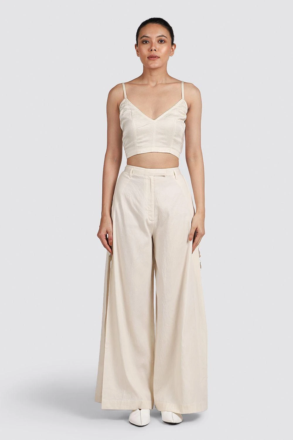 Ikai Cutwork Pleated Pants 3 Ikai Cutwork Pleated Pants