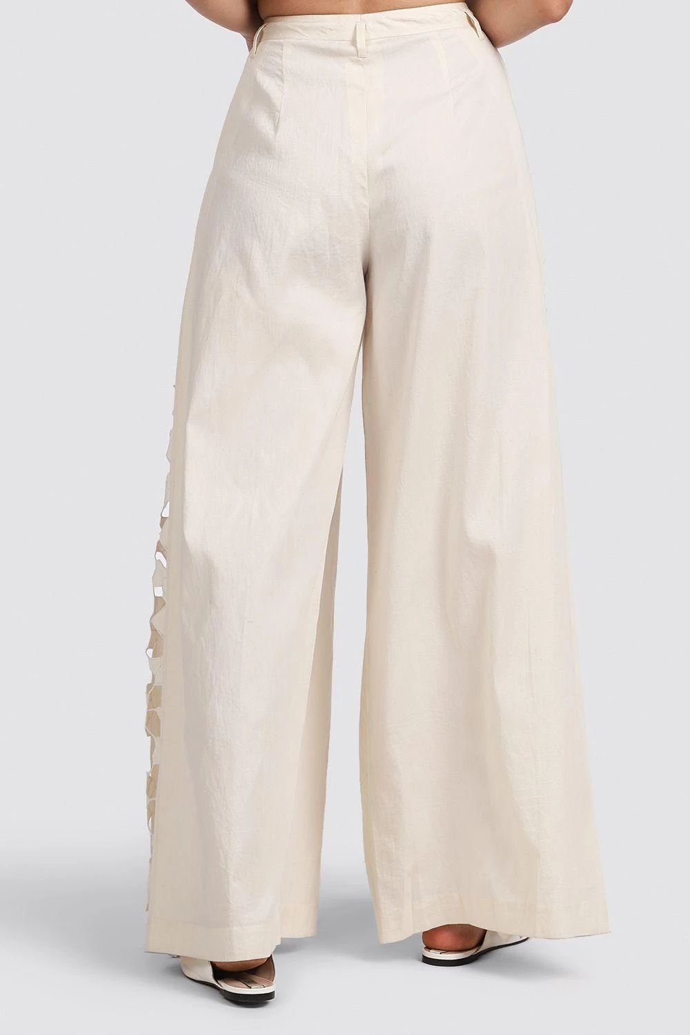 Ikai Cutwork Pleated Pants 5 Ikai Cutwork Pleated Pants - Image 3