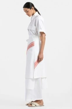 Three White Wrap Skirt -Deals Toggora Store ss21 b06 xs 3