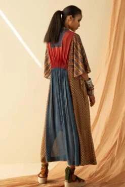 Sunira Designs Ajrakh Block Printed Kaftan -Deals Toggora Store ss2111 4