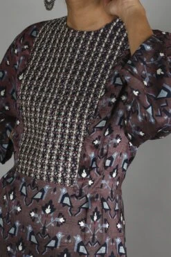 SVA Merlot Ombre Printed Kurta & Sharara Set -Deals Toggora Store svaw20k06 2