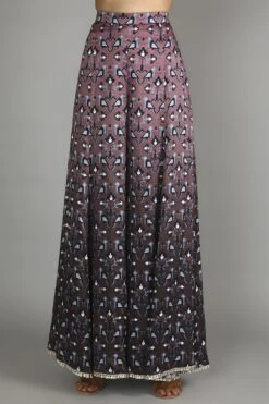 SVA Merlot Ombre Printed Kurta & Sharara Set -Deals Toggora Store svaw20k06 3