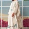 Ikai Ivory Kaftan With Applique Details -Deals Toggora Store tmk3106 1