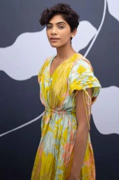 YAM Yellow Kaftan Set -Deals Toggora Store yam03 3