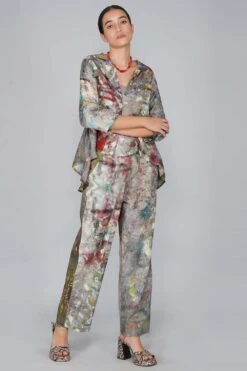 YAVI Abstract Print Pants -Deals Toggora Store yc10p 10 4